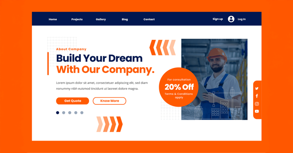 ICT Growth - trades website